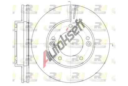 ROADHOUSE Brzdov kotou - 302 mm RDH 6992.10, 6992.10