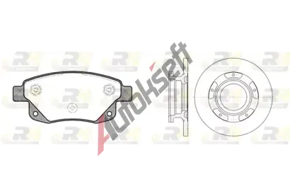 ROADHOUSE Souprava kotouovch brzd Dual Kit RDH 81252.00, 81252.00