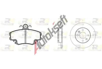 ROADHOUSE Souprava kotouovch brzd Dual Kit RDH 8141.04, 8141.04