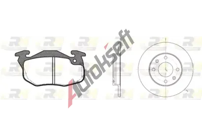 ROADHOUSE Souprava kotouovch brzd Dual Kit RDH 8192.03, 8192.03