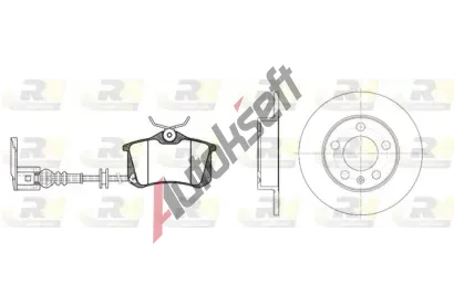 ROADHOUSE Souprava kotouovch brzd Dual Kit RDH 8263.08, 8263.08