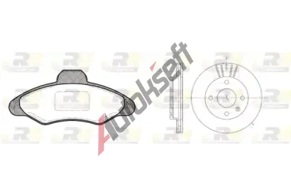 ROADHOUSE Souprava kotouovch brzd Dual Kit RDH 8331.00, 8331.00