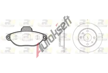 ROADHOUSE Souprava kotouovch brzd Dual Kit RDH 8414.00, 8414.00