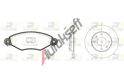 ROADHOUSE Souprava kotouovch brzd Dual Kit RDH 8643.06, 8643.06