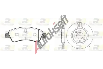 ROADHOUSE Souprava kotouovch brzd Dual Kit RDH 8840.00, 8840.00