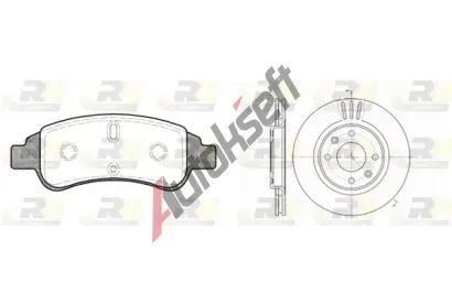 ROADHOUSE Souprava kotouovch brzd Dual Kit RDH 8840.02, 8840.02