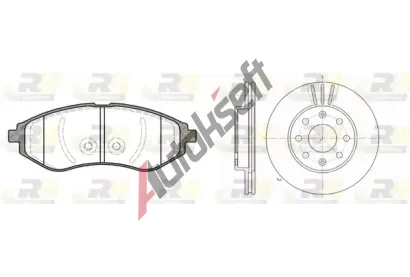 ROADHOUSE Souprava kotouovch brzd Dual Kit RDH 8986.00, 8986.00