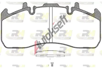 ROADHOUSE Sada brzdových destiček RDH JSX 21317.00, JSX 21317.00 ROADHOUSE Sada brzdových destiček RDH JSX 21317.00, JSX 21317.00