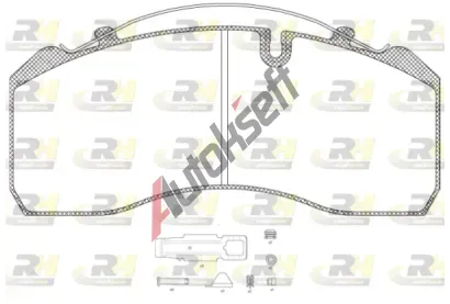 ROADHOUSE Sada brzdovch destiek RDH JSX 2814.80, JSX 2814.80