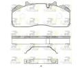 Sada brzdovch destiek ROADHOUSE ‐ RDH JSX 2894.00