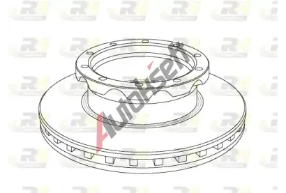 ROADHOUSE Brzdov kotou - 430 mm RDH NSX1050.20, NSX1050.20
