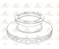 ROADHOUSE Brzdov kotou - 377 mm ‐ RDH NSX1054.20