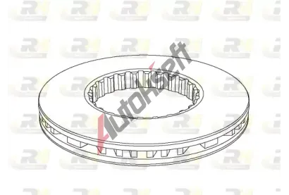 ROADHOUSE Brzdov kotou - 434 mm RDH NSX1146.20, NSX1146.20