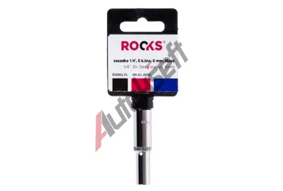 ROOKS N�stavec 1/4" prodlou�en� �estihrann� 6 mm RKS OK-01.2695, OK-01.2695