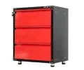 ROOKS Dílenská skříňka RMS 3S červená - 67,5x46,5x84,5 cm RKS OK-01.3201, OK-01.3201
