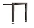 ROOKS Pracovn stl s devnou deskou 133,5x46,5x165 cm RKS OK-01.3208, OK-01.3208