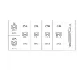 ROOKS Sada mini pojistek 121 ks 5A 10A 15A 20A 25A 30A RKS OK-03.1004, OK-03.1004