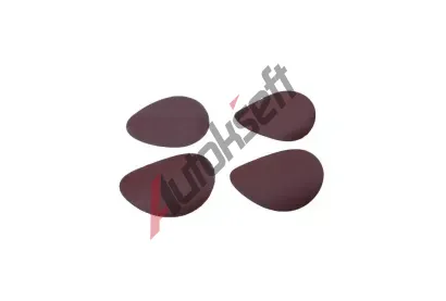 ROOKS Brusn� pap�r se such�m zipem 75 mm 240 320 600 800 4 ks RKS OK-03.4073, OK-03.4073