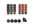 ROOKS Brusn a letc kotoue 50mm flexipad se stopkou 6 mm sada 35 ks RKS OK-03.4530, OK-03.4530