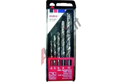 ROOKS Sada vrt�k� do kovu HSS G 5 ks DIN 338 RKS OK-03.4649, OK-03.4649
