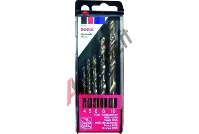 ROOKS Sada vrt�k� do kovu HSS Co 5 ks RKS OK-03.4651, OK-03.4651