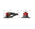 ROOKS Pneumatick oscilan bruska 5 mm x 150 mm 10 000 rpm RKS OK-04.0052, OK-04.0052