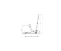 ROOKS Zvedk nzkoprofilov 2 t 70 - 610 mm RKS OK-08.0004, OK-08.0004