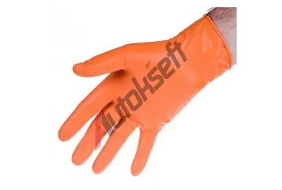 ROOKS Rukavice nitrilov� oran�ov� M 50 ks RKS OK-09.0004, OK-09.0004