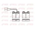 REMSA Sada brzdovch destiek ‐ RMS 0005.01