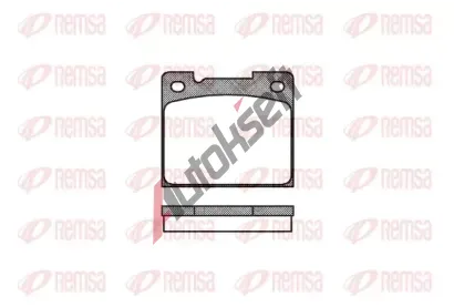 REMSA Sada brzdov�ch desti�ek RMS 0039.30, 0039.30