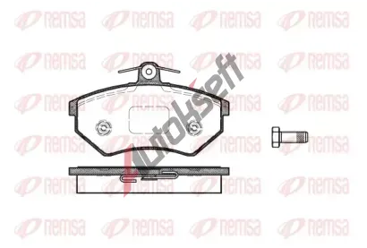 REMSA Sada brzdovch destiek RMS 0134.40, 0134.40