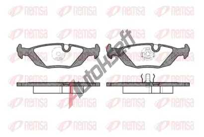 REMSA Sada brzdov�ch desti�ek RMS 0155.00, 0155.00
