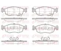 REMSA Sada brzdovch destiek ‐ RMS 0172.34