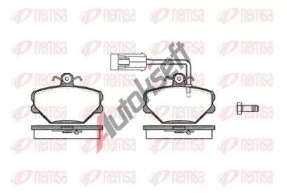 REMSA Sada brzdov�ch desti�ek RMS 0264.42, 0264.42