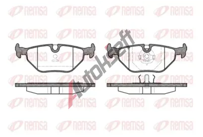 REMSA Sada brzdov�ch desti�ek RMS 0265.00, 0265.00