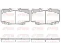 REMSA Sada brzdovch destiek - kotouov brzda ‐ RMS 0315.22