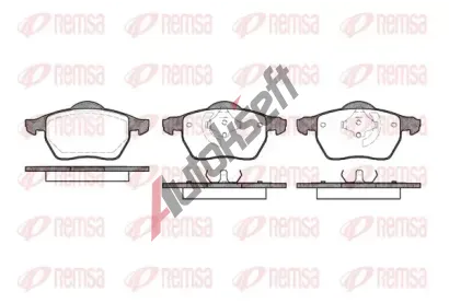 REMSA Sada brzdovch destiek RMS 0390.50, 0390.50