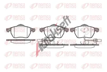 REMSA Sada brzdovch destiek - kotouov brzda RMS 0390.52, RE 0390.52