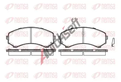 REMSA Sada brzdovch destiek RMS 0396.00, 0396.00