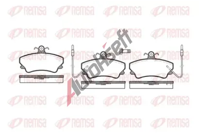 REMSA Sada brzdov�ch desti�ek RMS 0409.02, 0409.02