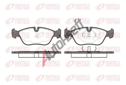 REMSA Sada brzdovch destiek RMS 0446.00, 0446.00