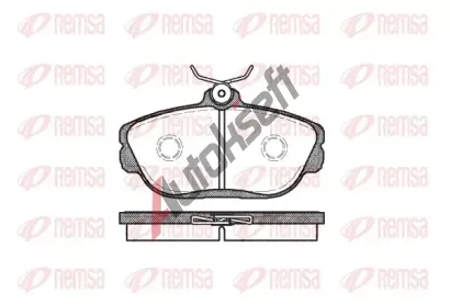 REMSA Sada brzdovch destiek RMS 0453.00, 0453.00