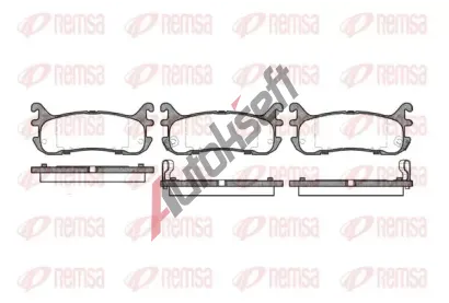 REMSA Sada brzdov�ch desti�ek RMS 0479.02, 0479.02