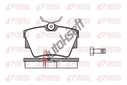 REMSA Sada brzdovch destiek RMS 0591.30, 0591.30