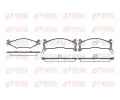 REMSA Sada brzdovch destiek ‐ RMS 0600.02