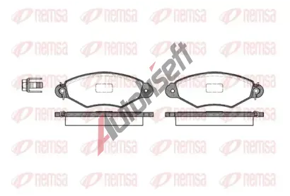 REMSA Sada brzdovch destiek RMS 0643.00, 0643.00