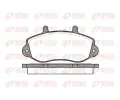 REMSA Sada brzdovch destiek - kotouov brzda ‐ RMS 0677.00