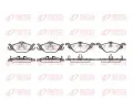 REMSA Sada brzdovch destiek ‐ RMS 0684.02