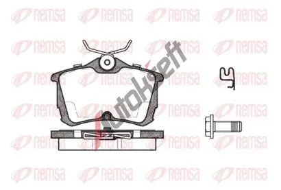 REMSA Sada brzdov�ch desti�ek RMS 0695.02, 0695.02