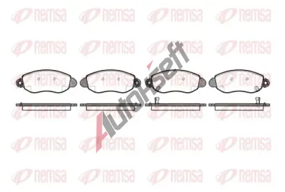 REMSA Sada brzdovch destiek RMS 0772.02, 0772.02